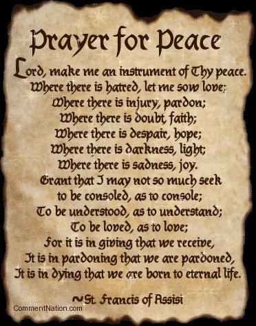 peace-prayer